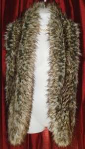 FOX FAUX FUR SCARF & MATCHING MUFF SOFT & GORGEOUS NEW!  
