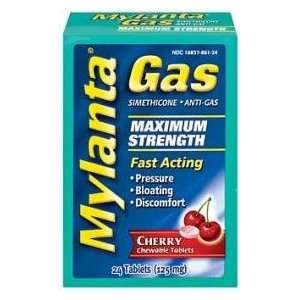 Mylanta Maximum Strength Gas Relief Simethicone Chewable 