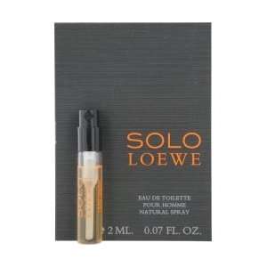  SOLO LOEWE by Loewe EDT SPRAY VIAL ON CARD MINI Mens 