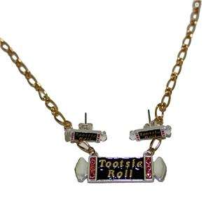 Tootsie Roll Set, Necklace and Earrings