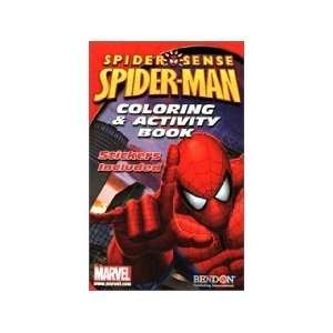  Bendon Coloring & Activity Sticker Spider Man Book: Toys 