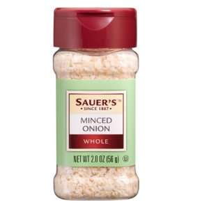 Sauers Minced Onion, 2 Ounce Jars (Pack Grocery & Gourmet Food