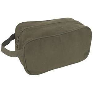  Olive Drab Canvas Toiletry Kit Beauty