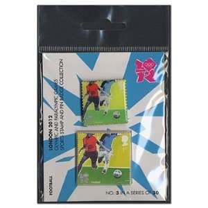 2012 Olympic Football Stamp and Pin Pack