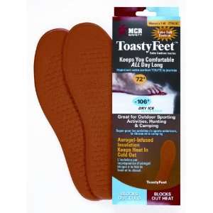 MCR Safety CTFW XC Toasty Feet Womans Shoe insoles Infused with 