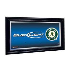  Oakland As Bud Light Beer Pub Mirror MLB 