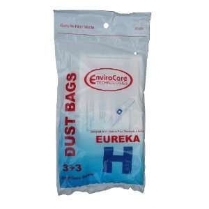  3 Eureka H Canister Vacuum Bags + 1 Filters 52323, Roto 