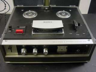 Sony TC 230 Solid State Stereo Center Reel to Reel  