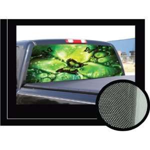   Window Graphic   back compact pickup truck decal suv view thru vinyl
