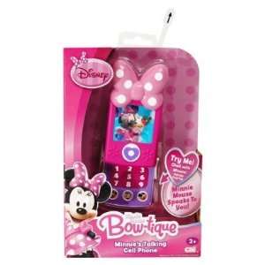  Minnie Bow tique Talking Cell Phone: Toys & Games