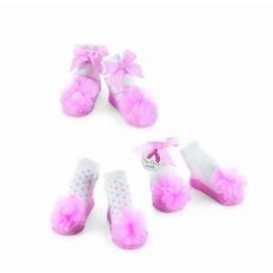   Pie Baby TINY DANCER SOCK SET OF 3 173738 Tiny Dancer Collection: Baby