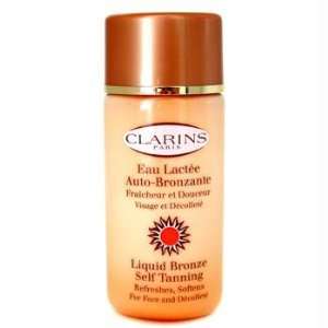 Clarins Liquid Bronze Self Tanning for Face and Decollete 125 ml / 4.2 