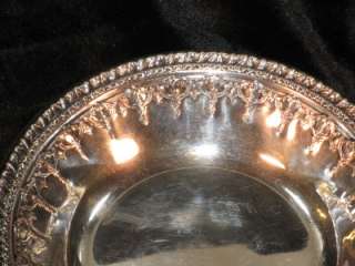 SILVER Plate Reed & Barton #1202 Candy Dish Nut Bowl  