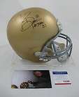 TIM BROWN AUTOGRAPHED SIGNED NOTRE DAME IRISH FULL SIZE HELMET W 