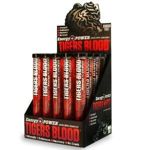  Tigers Blood Energy + Power, Sugar Free, 20 Count: Health 
