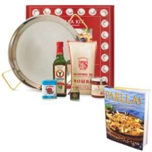  Tienda Deluxe Paella Kit with Paella Book from Spain
