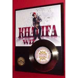 Wiz Khalifa 24kt Gold Record LTD Edition Display ***FREE PRIORITY 