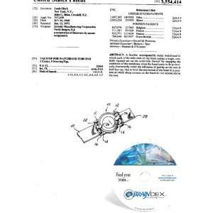   : NEW Patent CD for TAB STOP FOR WATCHBAND TUBE END: Everything Else