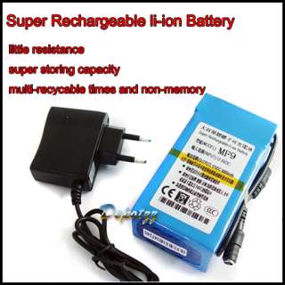 12V 9800mAh Rechargeable Li ion Battery for CCTV Cam  
