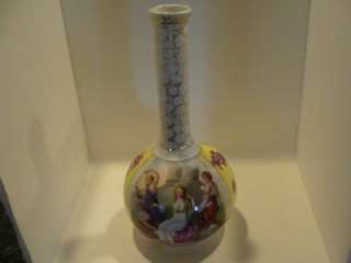 Beautiful OLD C G SCHIERHOLZ Paneled Vase Early Mark!!  