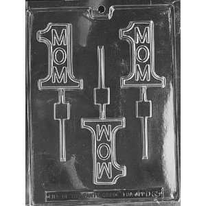  #1 MOM LOLLY Dads and Moms Candy Mold Chocolate