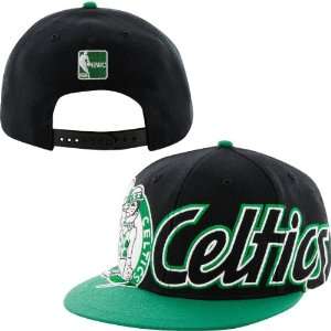  Brand Boston Celtics Script Big Time Snapback Hat: Sports & Outdoors