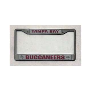 Tampa Bay Buccaneers Chrome Auto Frame *SALE*:  Sports 