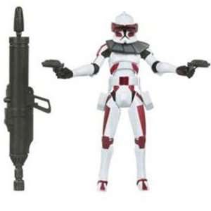   Clone Wars Animated Action Figure CW 32 Commander Thire: Toys & Games