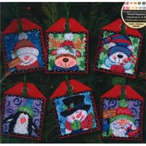  Christmas Pals Ornaments (6) kit (cross stitch): Arts 