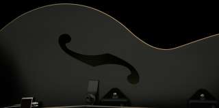 GODIN 5TH AVE KINGPIN II BLACK ARCHTOP SEMI HOLLOW ACOUSTIC ELECTRIC 