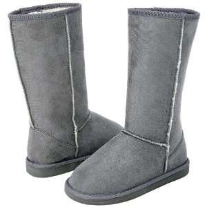 Best Quality W Grey Mid Calf Boots 12Pc St By Casual Outfitters&trade 