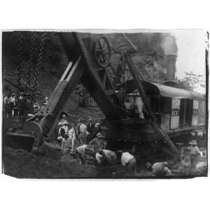 Theodore Roosevelt,steam powered digging machine,construction,Panama 