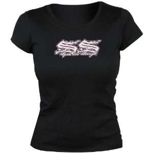 Speed & Strength To the Nines T Shirt , Gender: Womens, Color: Black 