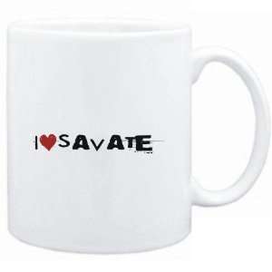  Mug White  Savate I LOVE Savate URBAN STYLE  Sports 