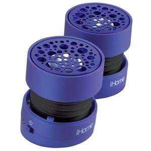  iHome, Recharge Mini Speakers Purple (Catalog Category 