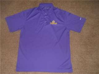 Nike Golf Dri Fit (Purple) Polo Shirt L NEW  