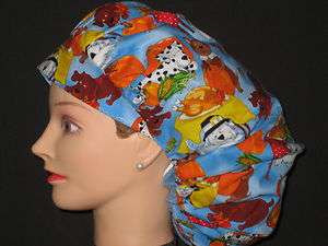 Surgical Scrub Hats/Caps~Thanksgiving with the Animals  