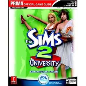  The Sims 2 University Official Strategy Guide Book: Toys 