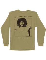 Jim Morrison   American Poet Ladies Thermal Long Sleeve
