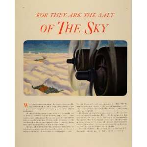   Salt Company Plane Propeller   Original Print Ad