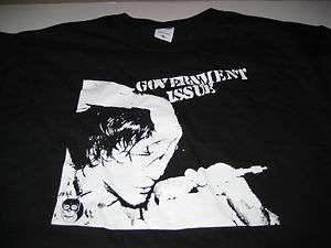 Government Issue   Black T Shirt Size XL, NEW, mystic records  