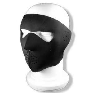 Black Full Cover Neoprene Perforated Ski Face Mask 65 