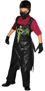 Evil Dr. Decay Mad Scientist Child Costume Medium 8 10  