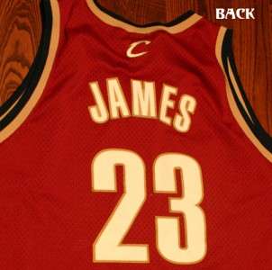 Cleveland Cavaliers Lebron James Emb. Nike Jersey 3XL  