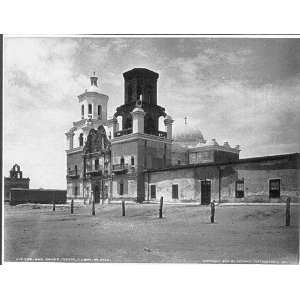  San Xavier Mission,Tucson,Arizona,AZ,Pima County,c1902 