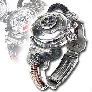   Steampunk EER Steam Power Entropy Calibrator Wristwatch Electronics