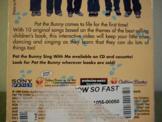   THE BUNNY Sing With Me Childrens MOVIE VHS Tape! 074645509839  