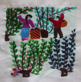 Chinese totally 100% Hand Su silk Embroidery art:kwan yin  