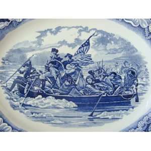  George Washington Crosses the Delaware Platter Everything 