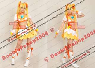 HeartCatch PreCure Cure Sunshine Itsuki Cosplay Costume  